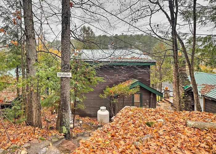 'Skylight' Adirondack Cabin W/ On-Site Lake